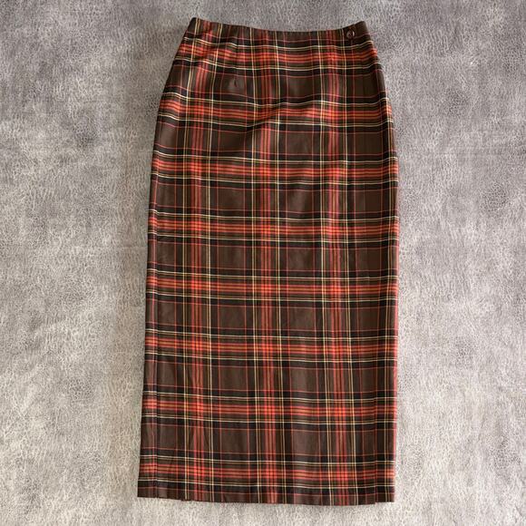 Cato Dresses & Skirts - Vintage Cato Plaid Maxi Skirt